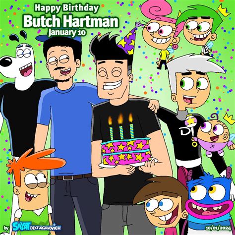 Happy Birthday Butch Hartman (2024) by Sayat-Bekturganovich on DeviantArt