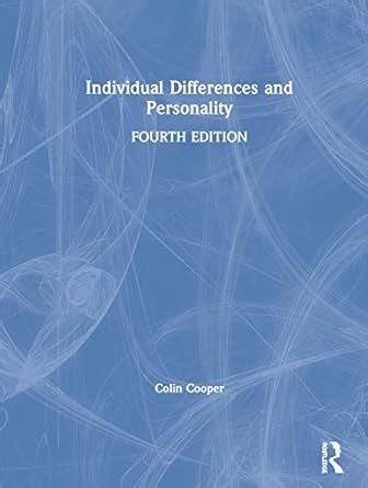 Buy Individual Differences and Personality Book Online at Low Prices in ...
