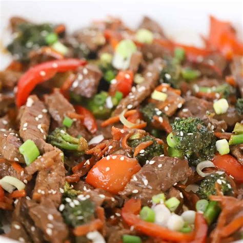 Korean Beef Stir Fry - The Carefree Kitchen