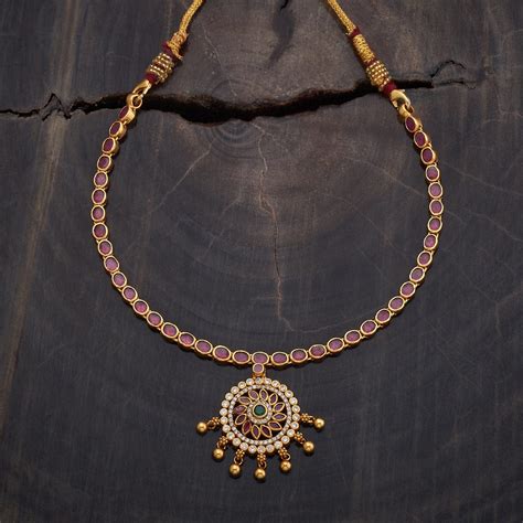 Silver Temple Necklace 178085