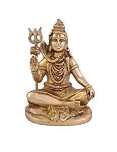 Buy Arihant Craft® Hindu God Shiva Idol Hand Work Showpiece – 13.5 cm ...