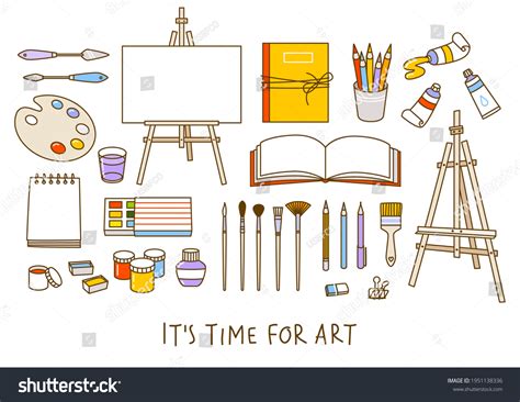 Art Supplies Drawing