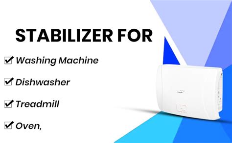 V-Guard VDW 500 Voltage Stabiliser for Treadmill, Dishwasher, Oven ...