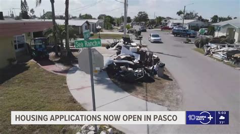 Pasco County residents turn to new housing program after hurricane ...