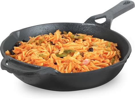 Buy The Indus Valley Preseasoned Cast Iron Fry Pan/Skillet With Long ...