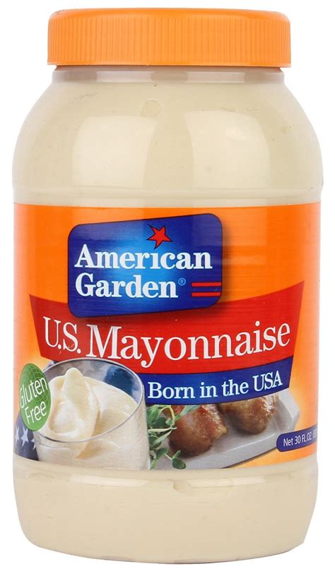 American Garden U.S. Mayonnaise, Gluten Free, 887 ml Jar : Amazon.in ...
