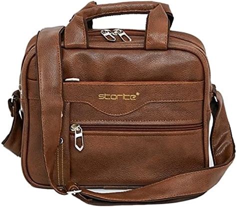 Storite 8 Inch Stylish Pu Leather Multi-Pocket Small Sling Cross Body ...