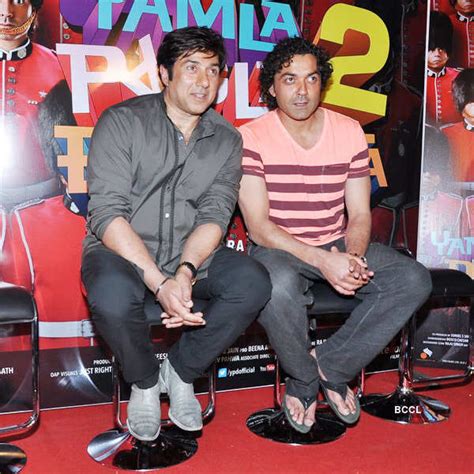 Deol brothers Sunny and Bobby get clicked together during the first ...