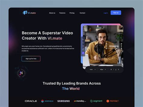 Image result for Video Web Layout Design