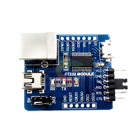 Buy FT232RL 3 in 1 USB to Serial Port Module USB Type B/MINI USB/Micro ...