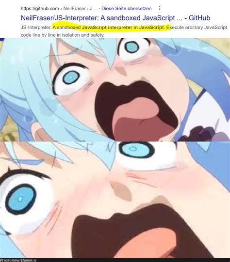 Image result for JavaScript Programmer Be Like Meme