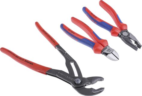 00 20 09 V01 Knipex | Knipex 3-Piece Plier Set, 305 mm Overall | 815 ...