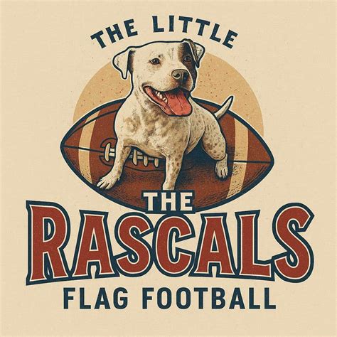 Entry #61 by mohammadh594 for Vintage Little Rascals Football Logo ...