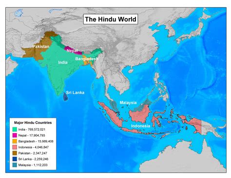 Country With Hinduism Religion