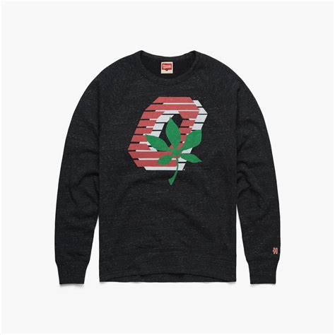 Ohio State Buckeye Leaf Crewneck | Retro OSU Buckeyes Sweatshirt – HOMAGE