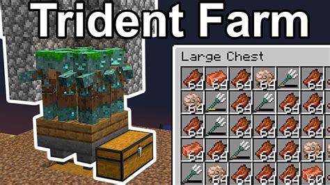 Trident Farm Minecraft Java 1.16 的图像结果