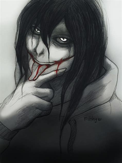 Jeff The Killer Drawings Anime
