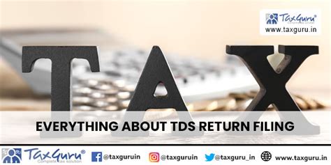 TDS Return Filing Process Step by Step 的图像结果