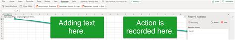 Image result for Record Script in Excel