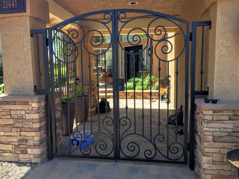 Wrought iron gates at its finest. Protect your home with one of our ...