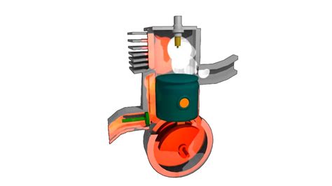 Image result for 2 Stroke Engine Animation