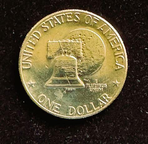 1776-1976-D EISENHOWER $1 DOLLAR 24K GOLD LAYERED UNCIRCULATED COIN ...