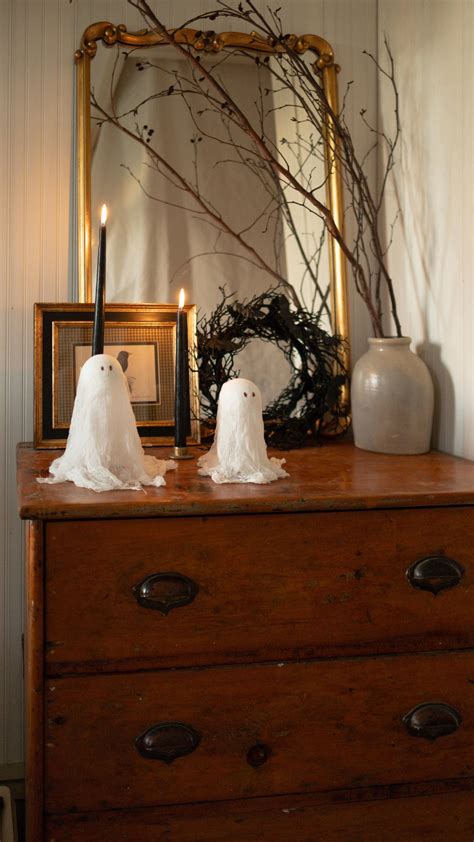 Pottery Barn Halloween Pre-Lit Ghosts | Cindy Clark Interiors in 2024 ...