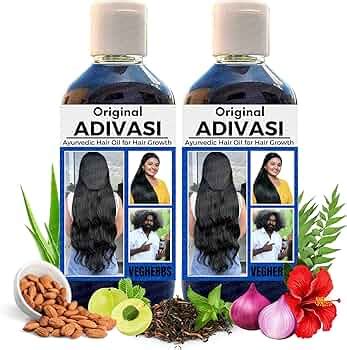 VegHerbs Original Adivasi Hair Growth Oil | Ayurvedic Adiwasi Herbal ...
