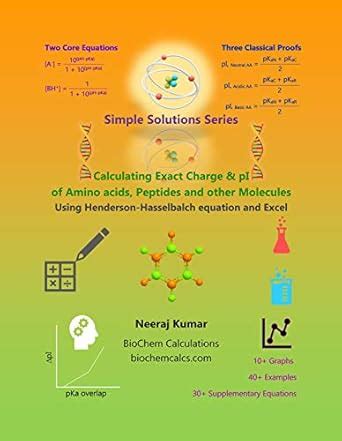 Calculating Exact Charge & pI of Amino acids, Peptides and other ...