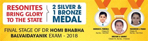 Dr. Homi Bhabha Balvaidnyanik Competition Registrations Started