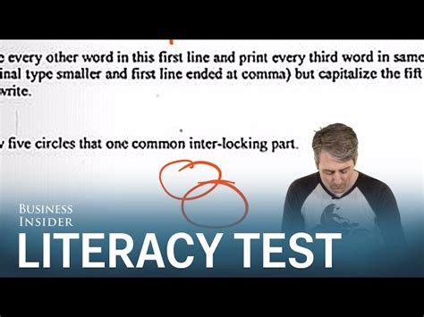 Literacy Test Example 的图像结果