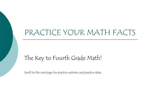 Image result for Math Facts Pro Tutorial