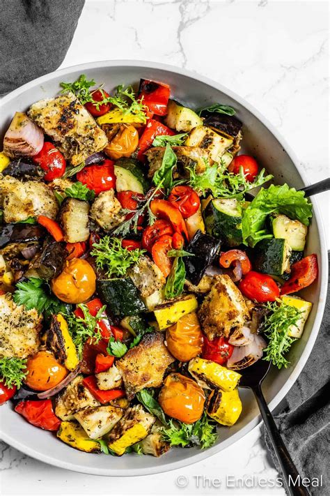 Grilled Vegetable Salad