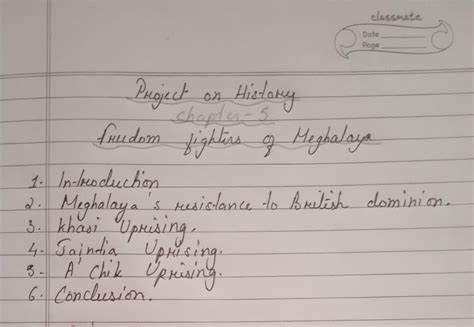 write conclusion for the project history of topics.. - Brainly.in