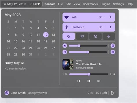 I've been working on (yet another concept). This is the everything menu ...