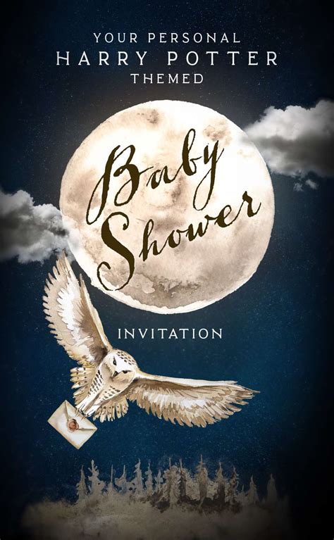 Harry Potter Baby Shower | Online Invitation – Motion Stamp
