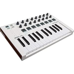 Arturia - MiniLab MkII - Portable MIDI Controller for Music Production ...
