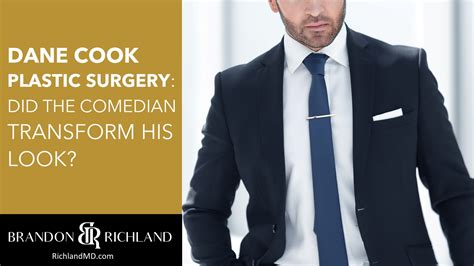 Dane Cook Plastic Surgery: Did the Comedian Transform His Look? | Dr. Brandon Richland, MD
