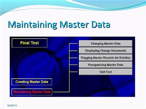 Image result for Master Data SAP Presentation