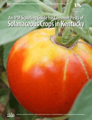 Fillable Online ca uky online ipm scouting form Fax Email Print - pdfFiller