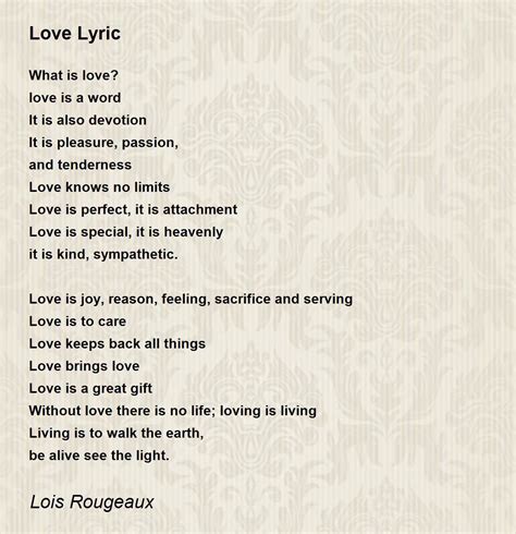 Examples Of Lyric Poem at Brandon Banks blog