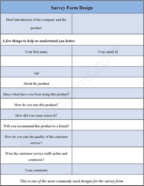 Survey Form Example 的图像结果