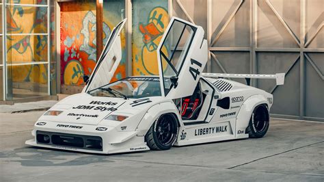Liberty Walk's Lamborghini Countach Will Make Supercar Purists Angry
