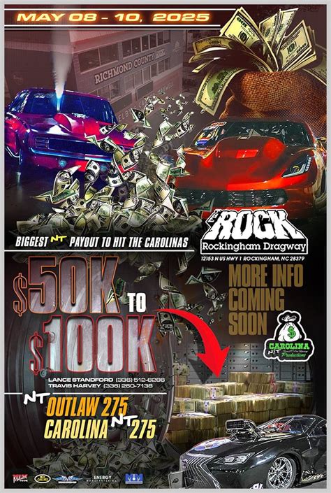 Carolina NT Spring Grudge Warz East Coast vs West Coast over $150,000 ...