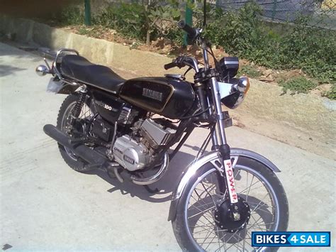 Black Yamaha RX 100 Picture 3. Bike ID 68777. Bike located in Bangalore ...