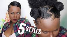 Hairstyles For 4b Hair by 5 Hairstyles On 4a 4b Hair No Heat Hairstyles For 4b Hair