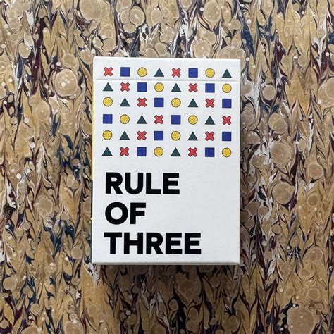 Rule of Three - Knave of Cups
