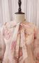 Dusty Pink Tie-Up Organza Shirt
