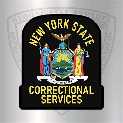 NYS Corrections Patch Sticker, NYSDOCCS, New York State Correction ...
