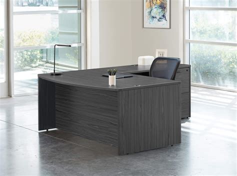Large L Shaped Desk - Modern L Shaped Computer Desk Novato 71W x 89D